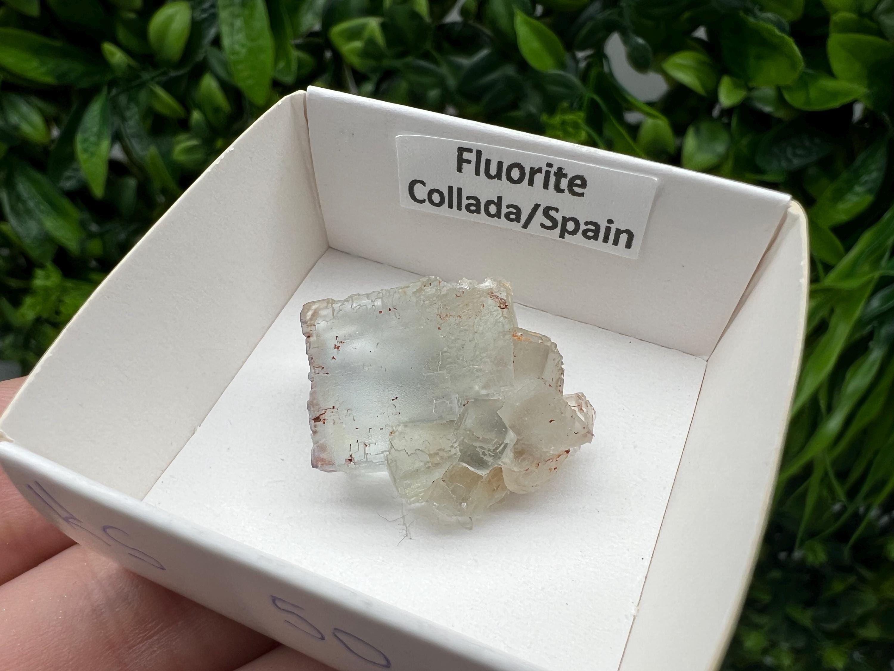 Raw Green Fluorite Crystal: Meditation Stone, Vintage Find