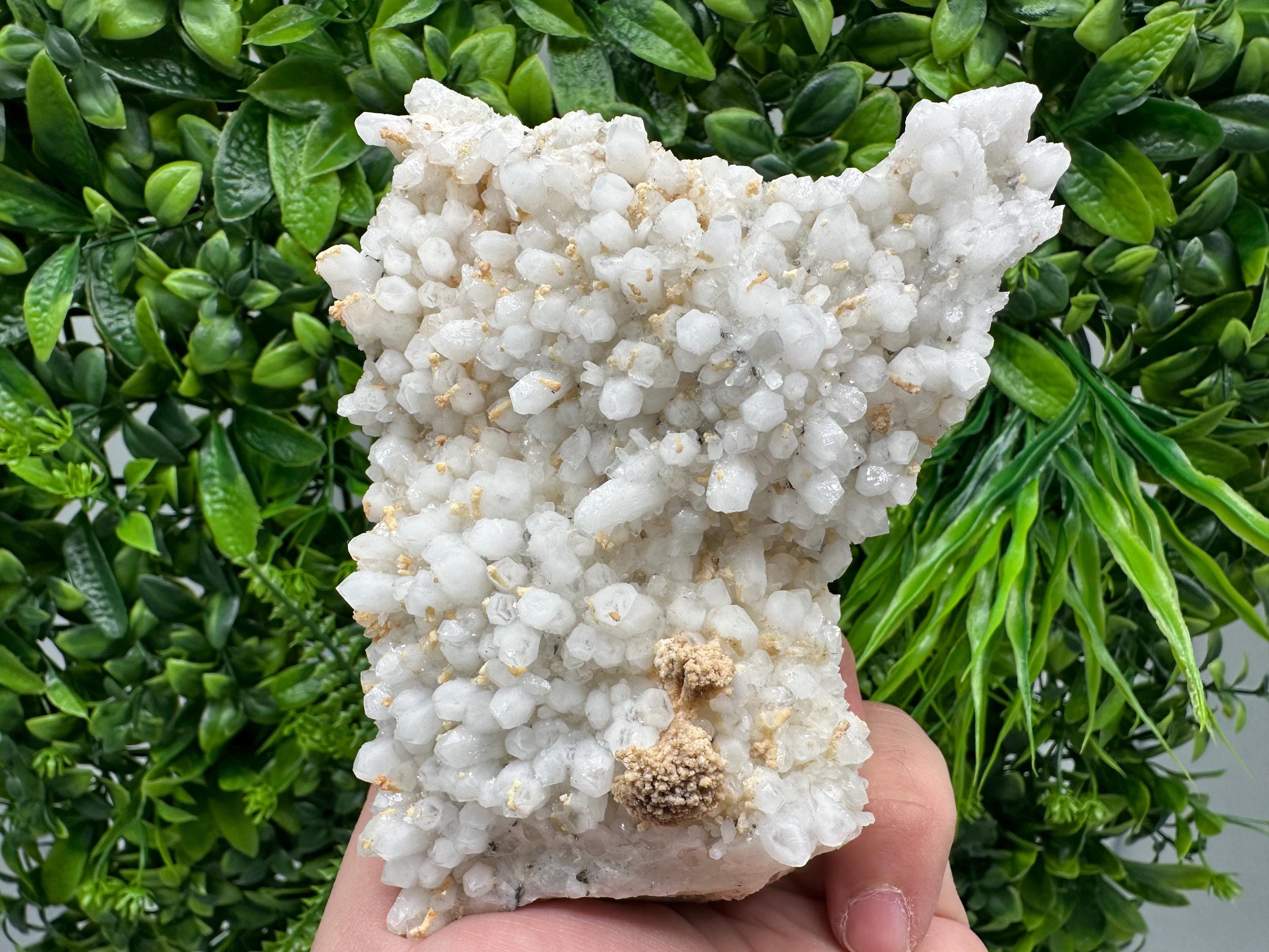 Quartz Calcite Chalcopyrite Specimen, Krushev dol Mine, Bulgaria
