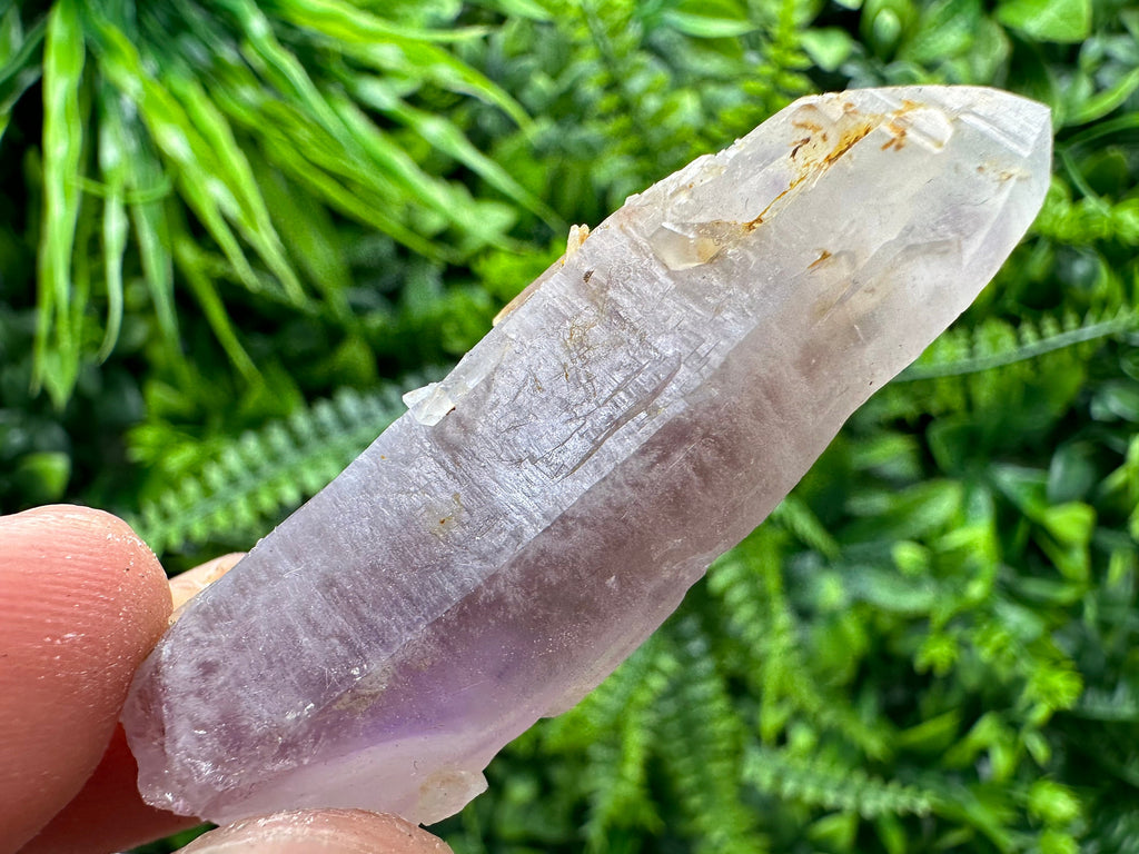 Phantom Amethyst Crystal Specimen with Cerussite