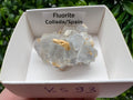Raw Green Fluorite Cluster, Vintage Meditation Stone