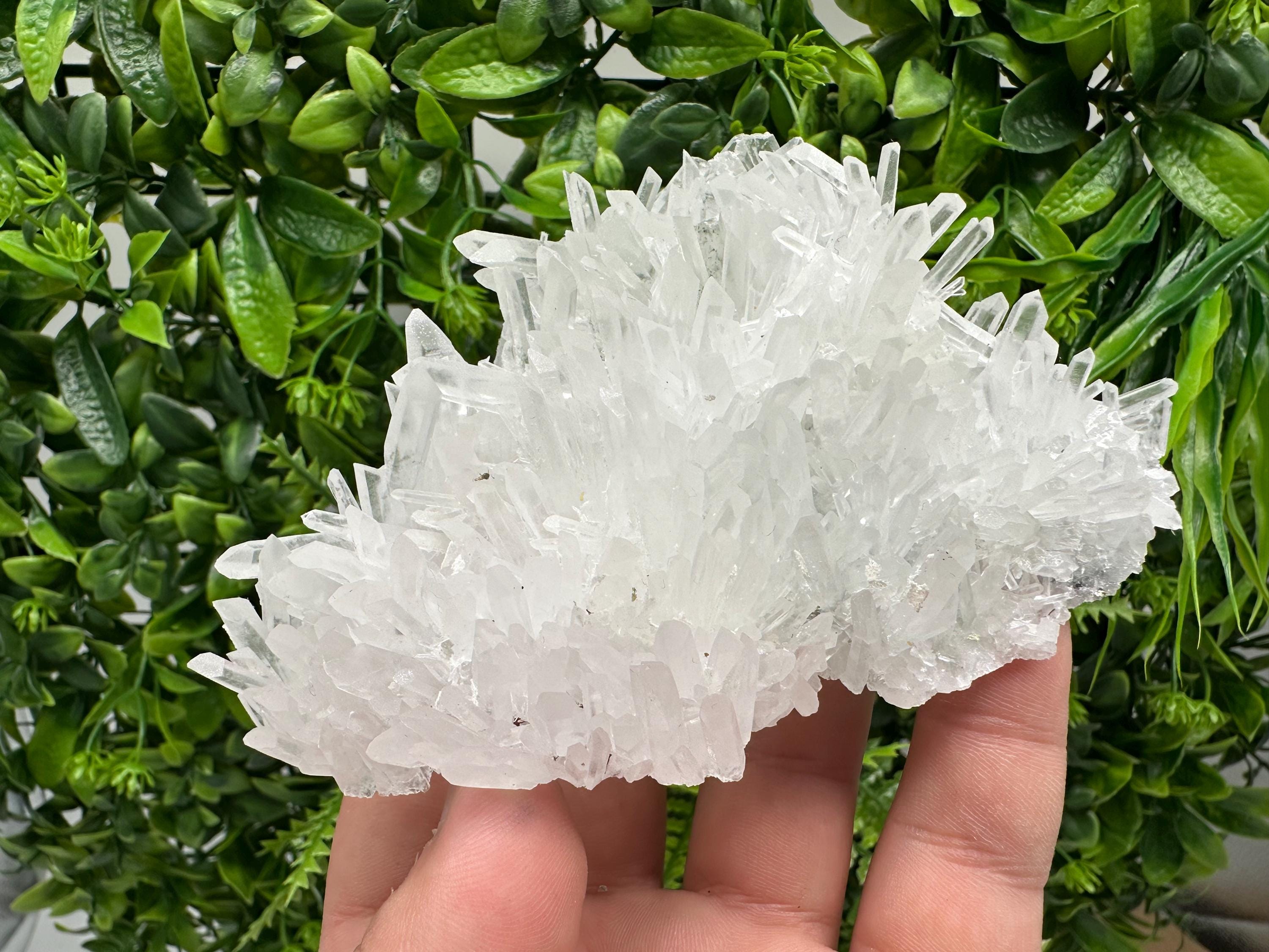 Stunning Transparent Quartz,from Borieva mine,natural collection mineral specimen rare crystal,home decor crystal,quartz cluster,Quartz,gift