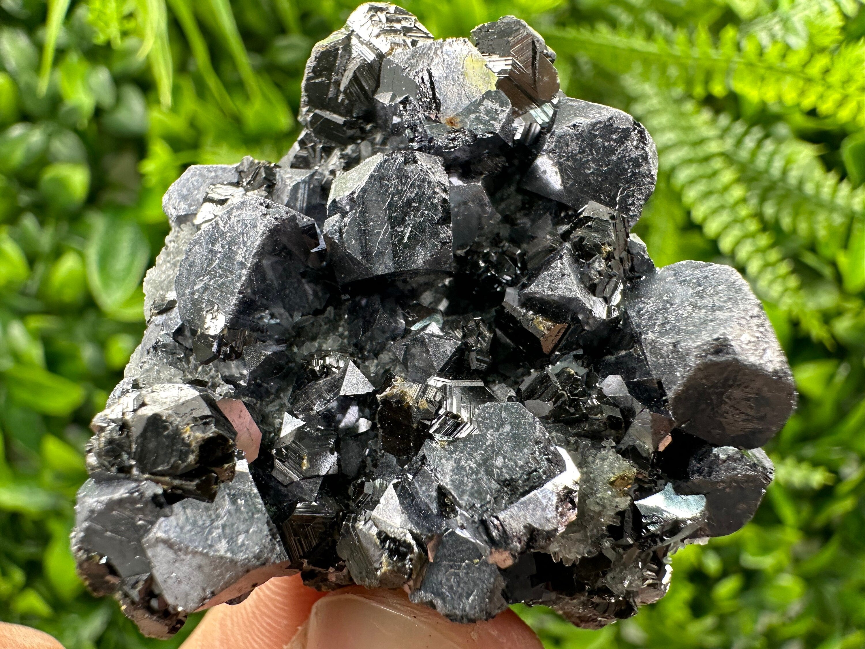 Galena Sphalerite on Quartz, Borieva Mine Mineral Specimen (4/4/2 cm)