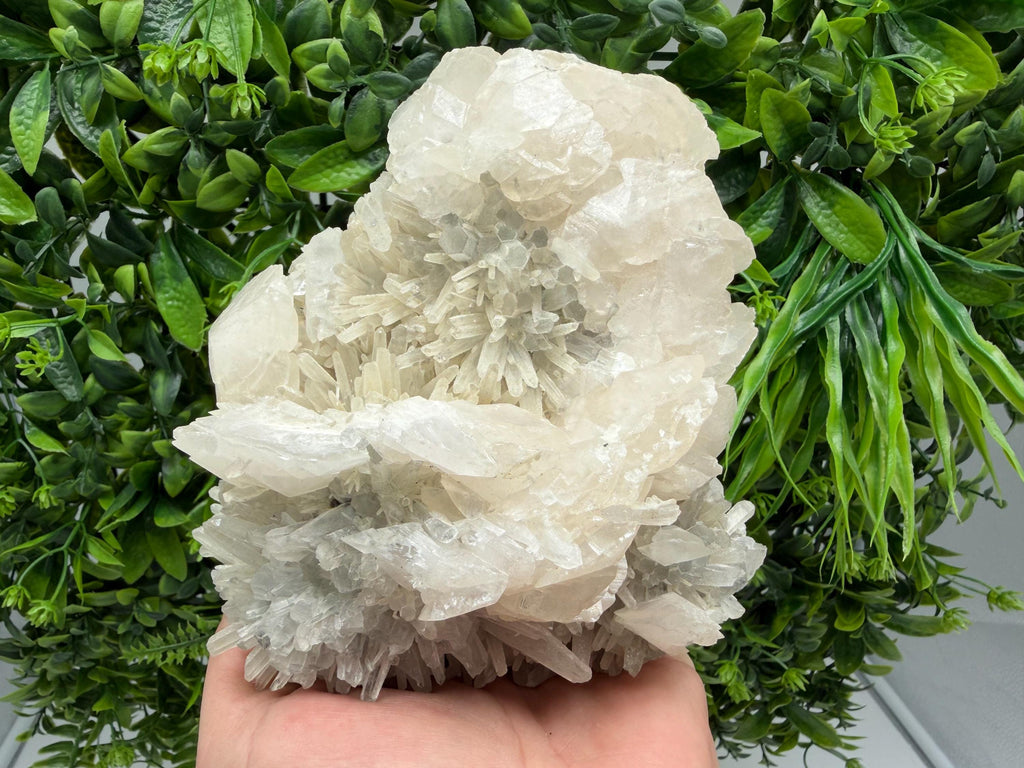 Milky Quartz Calcite Specimen, Borieva Mine Bulgaria, Home Decor Stone