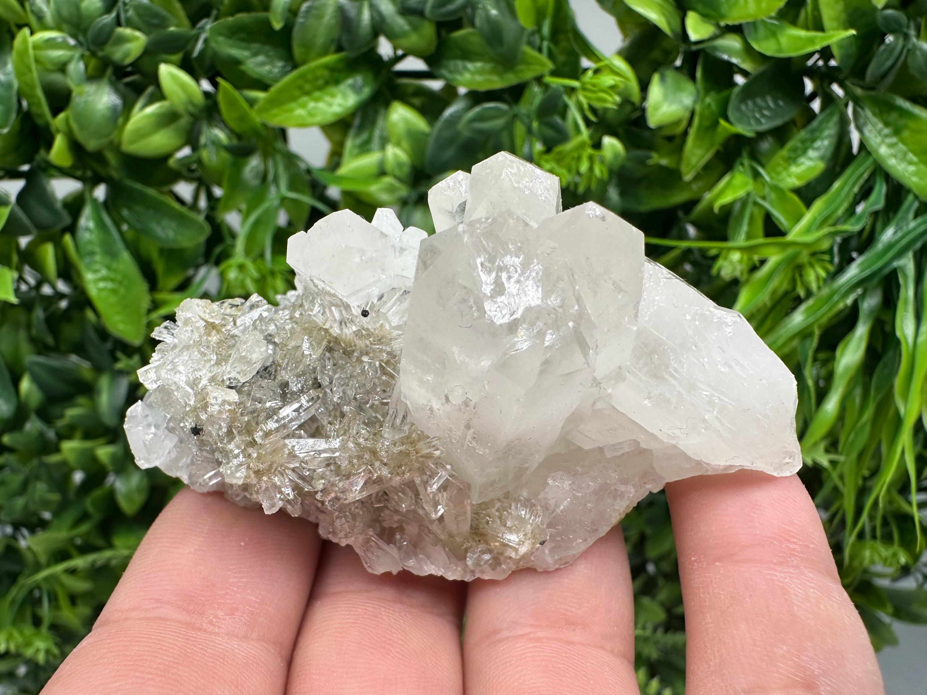 Transparent Quartz Crystal Cluster, Djurcovo Mine, Bulgaria