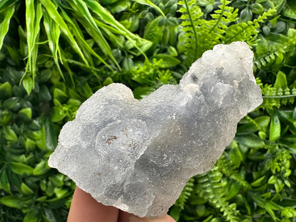Natural Chalcedony Specimen: India Crystal Mineral, Home Decor