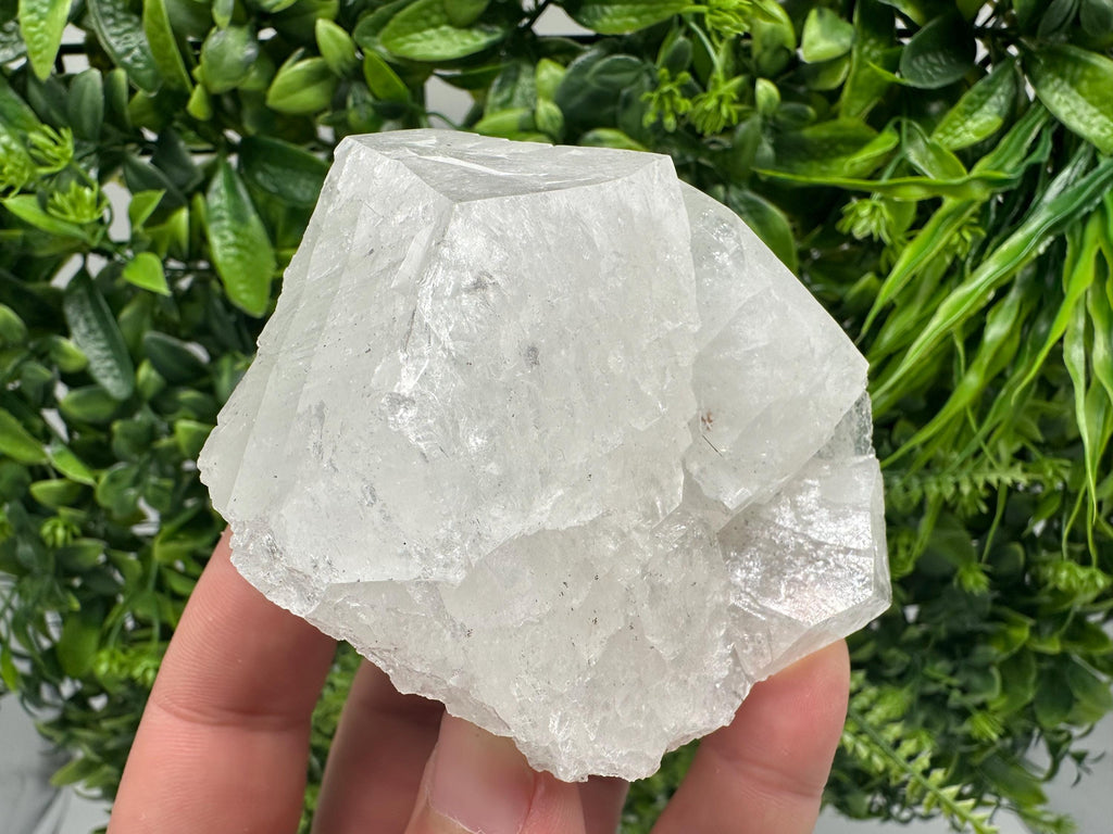 Apophyllite Stilbite on Chalcedony Specimen, India Crystal