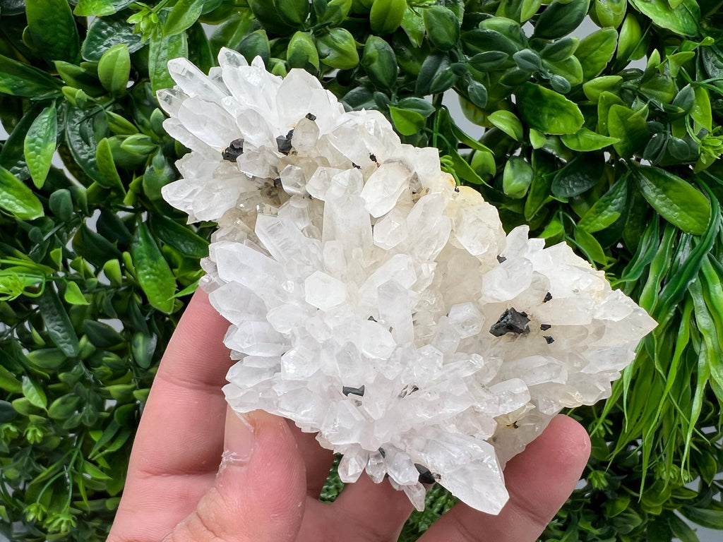 Stunning Quartz covered whit iron oxide limonite natural minerals souvenir crystal home decor stone collection minerals 9 th September mine
