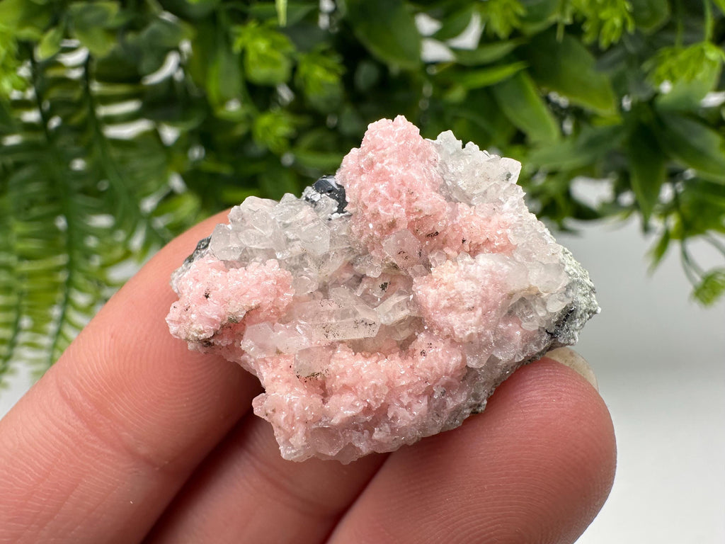 Pink Rhodochrosite Crystal: Starnica Mine, Bulgaria, Home Decor