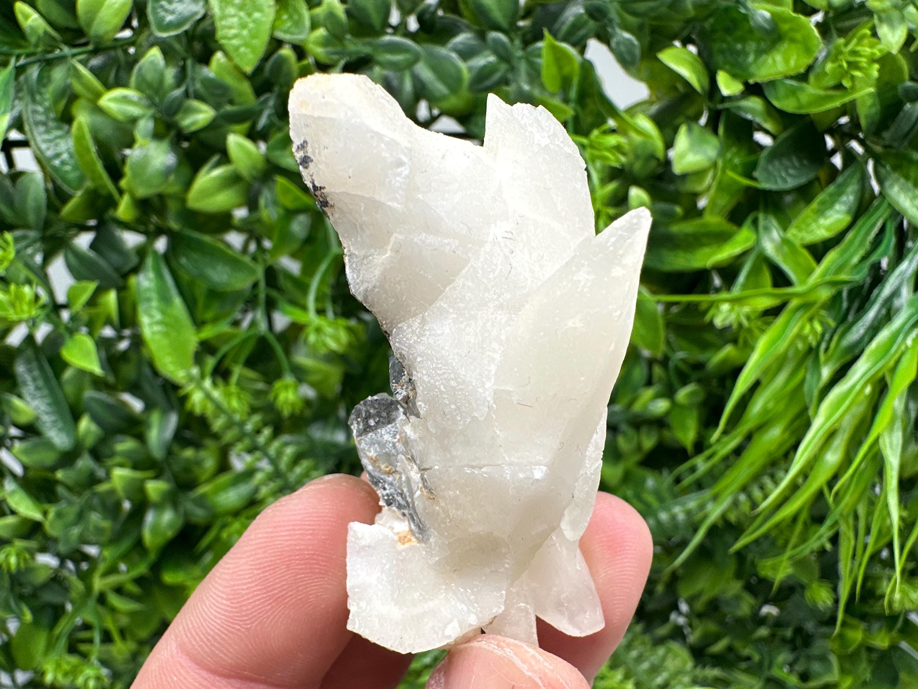 Calcite on Aragonite: Djurcovo Mine, Bulgaria Crystal (6/3/3cm)
