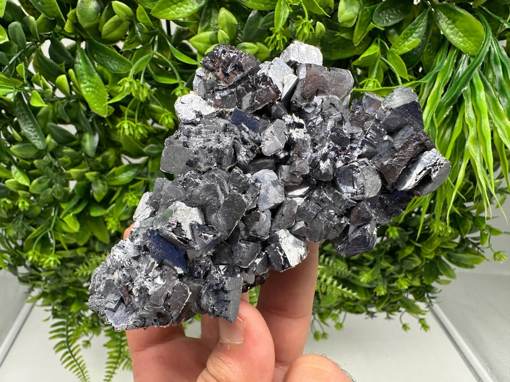 Rare Galena Cube Mineral Specimen, Bulgaria Home Decor Stone
