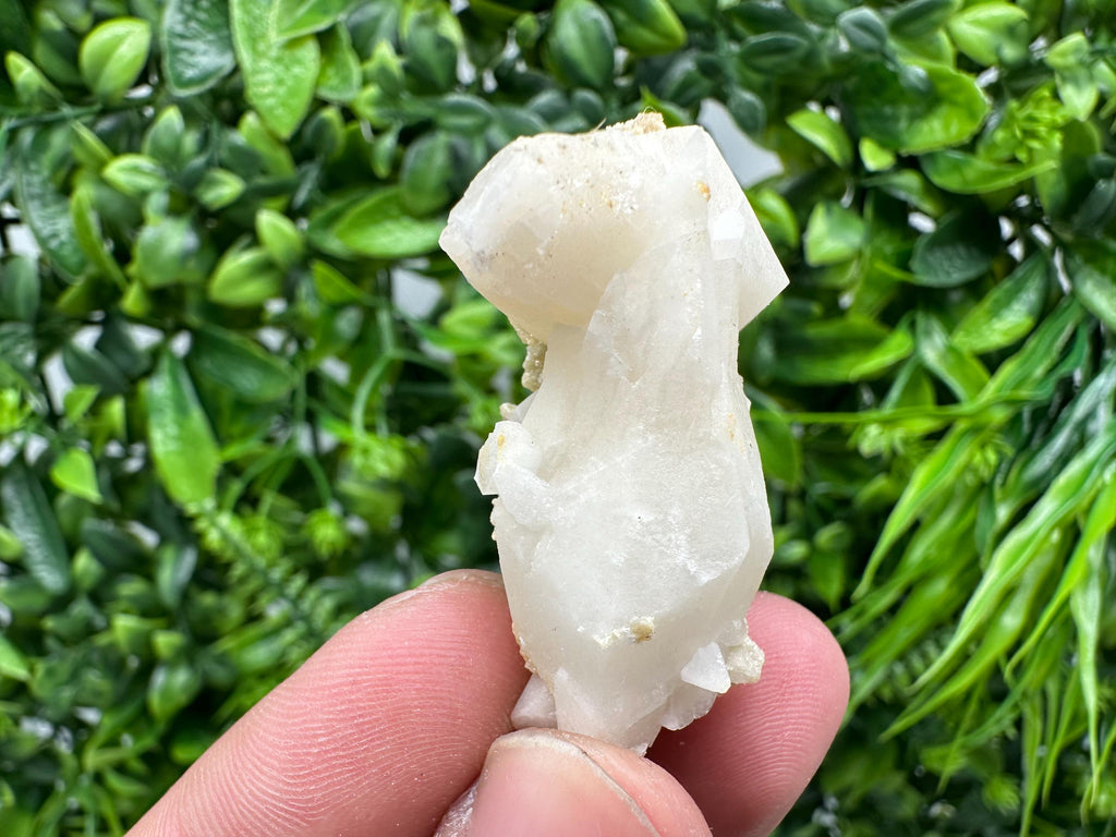 Calcite on Aragonite: Djurcovo Mine, Bulgaria Crystal