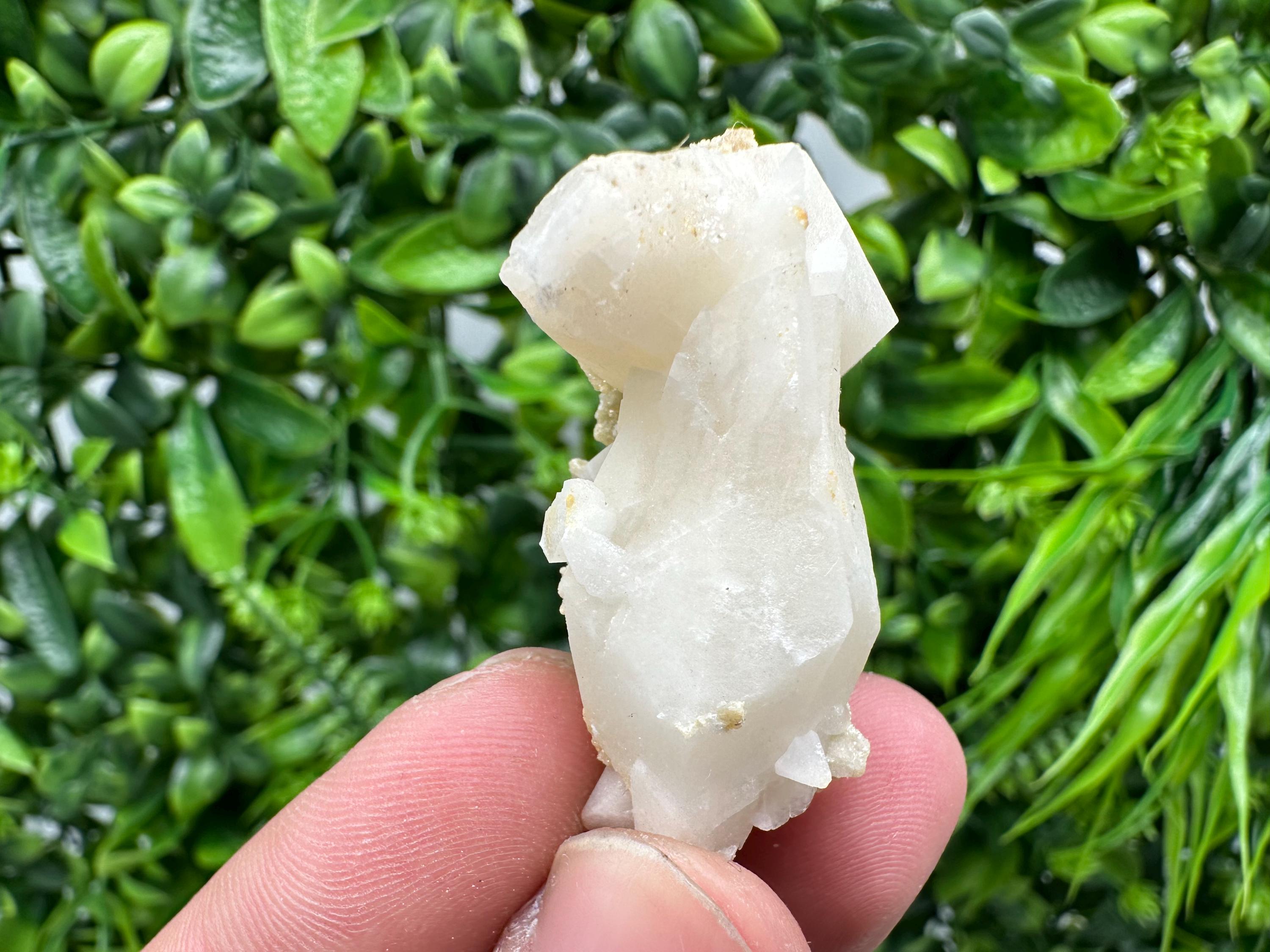 Calcite on Aragonite: Djurcovo Mine, Bulgaria Crystal