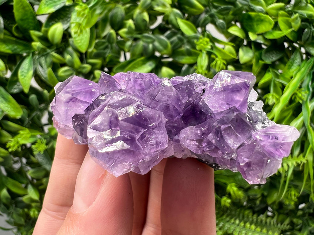 Uruguay Amethyst Crystal: Purple Quartz Home Decor - 57 Grams