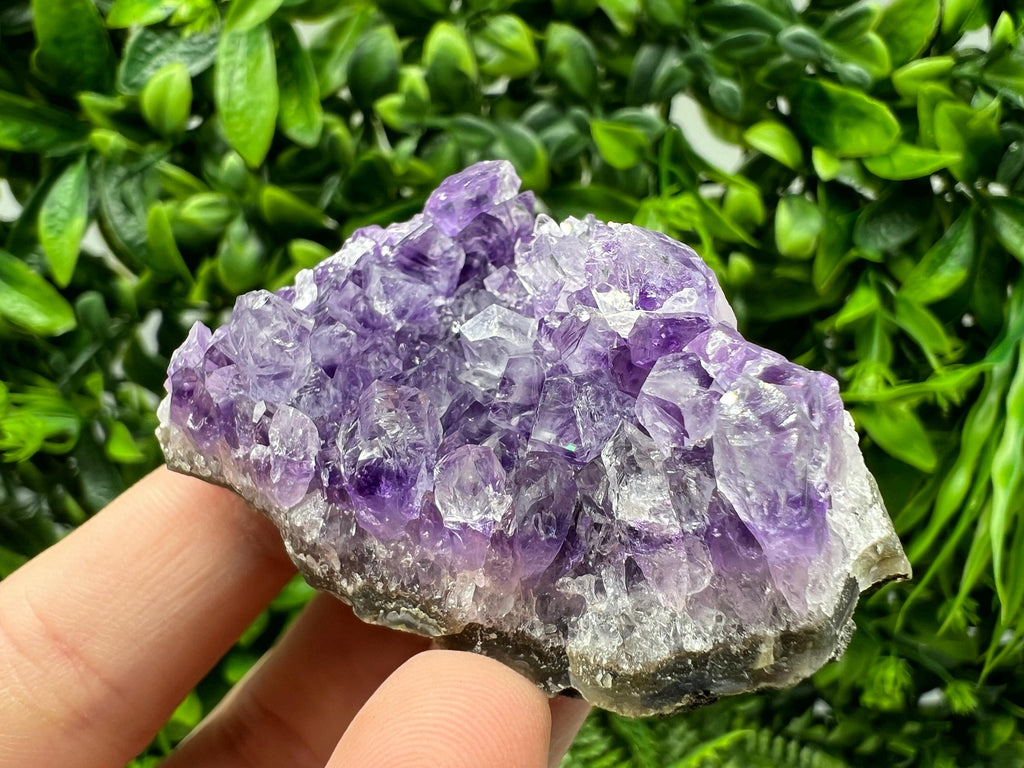 Uruguay Amethyst Crystal: Purple Quartz Cluster, Home Decor