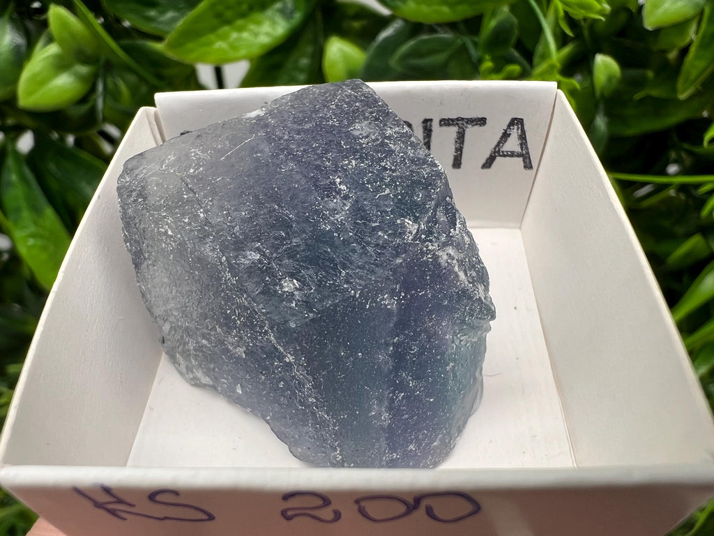 Rare Rainbow Fluorite from Mexico: Raw Crystal Cube, Meditation Stone