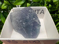 Rare Rainbow Fluorite from Mexico: Raw Crystal Cube, Meditation Stone