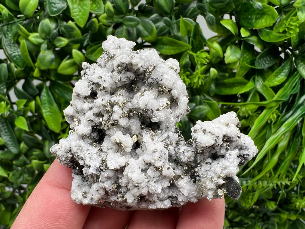 Stunning Pyrite on Quartz,Calcite from Borieva mine,Madan,Bulgaria,natural,collectible mineral specimen,home decor stone,collection crystal