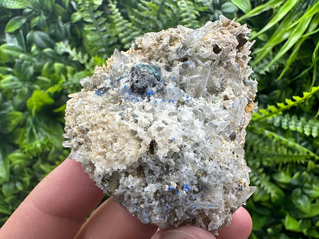 Green Quartz Chlorite Crystal: Madan Bulgaria Mineral Souvenir