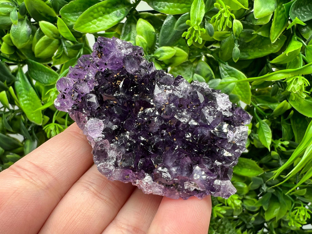 Uruguay Amethyst Crystal: Purple Quartz Home Decor, Energy Stone