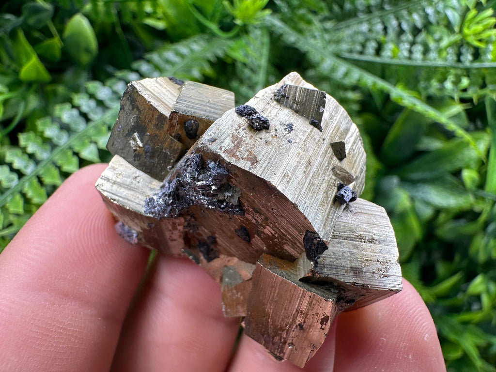 Natural Pyrite Crystal: Shiny Fool's Gold Mineral Souvenir