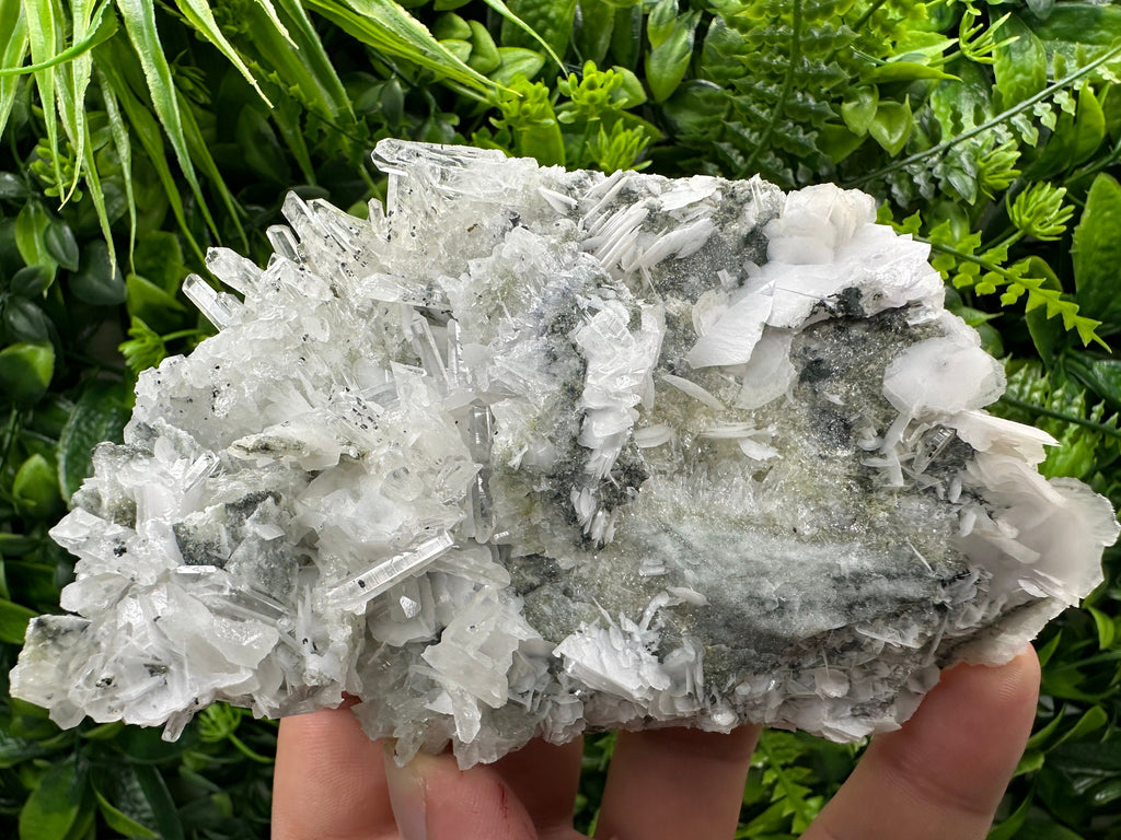 Galena with Pyrite, Quartz, and Calcite Crystal Cluster - Borieva Bulgaria