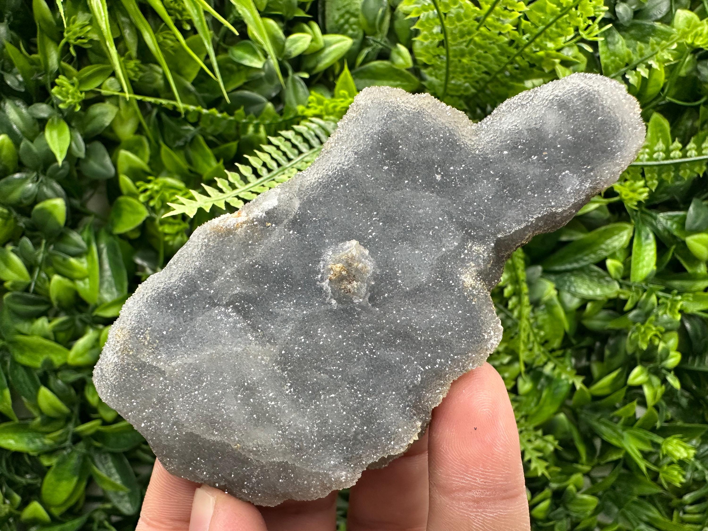 Chlorite Chalcedony Quartz Cluster, Madan Bulgaria