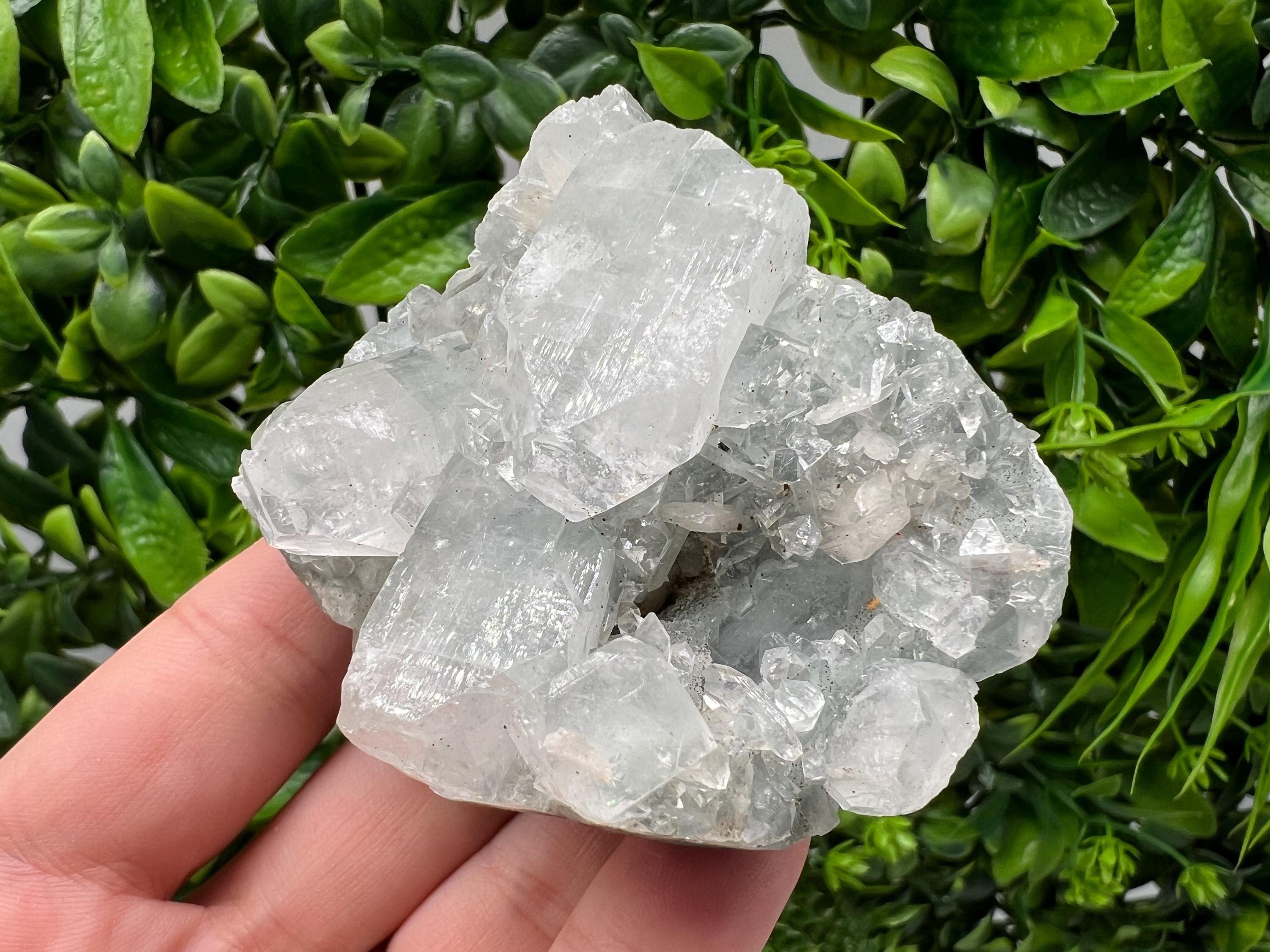 STUNNING Transparent Apophyllite on Chalcedony,natural, collection minerals specimen,India Minerals,Crystal, Stone Mineral Specimens India
