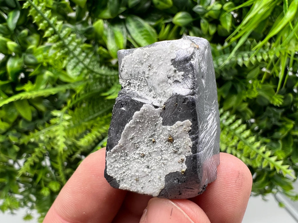Skeletal Galena on Quartz, Borieva Mine Mineral Specimen