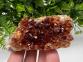 Citrine Crystal Cluster with Hematite Inclusions, Brazil