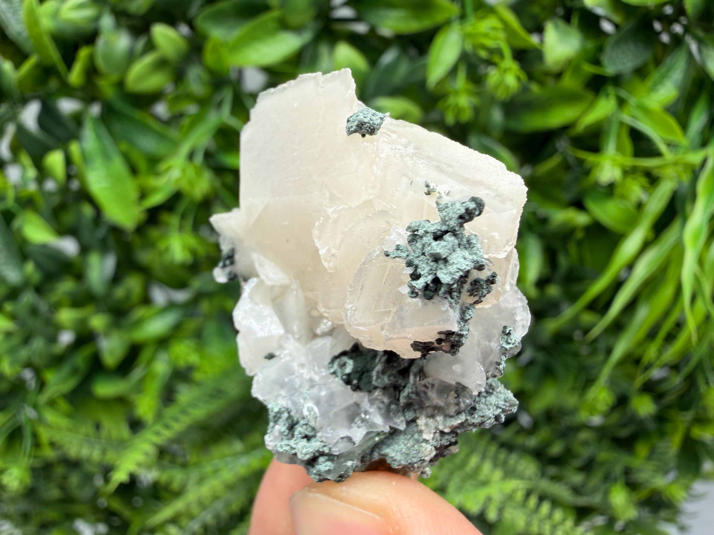 Wonderful Calcite,Quartz on Chlorite matrix,from Borieva mine,Madan,Bulgaria,natural collection mineral specimen,rare crystal,home decor