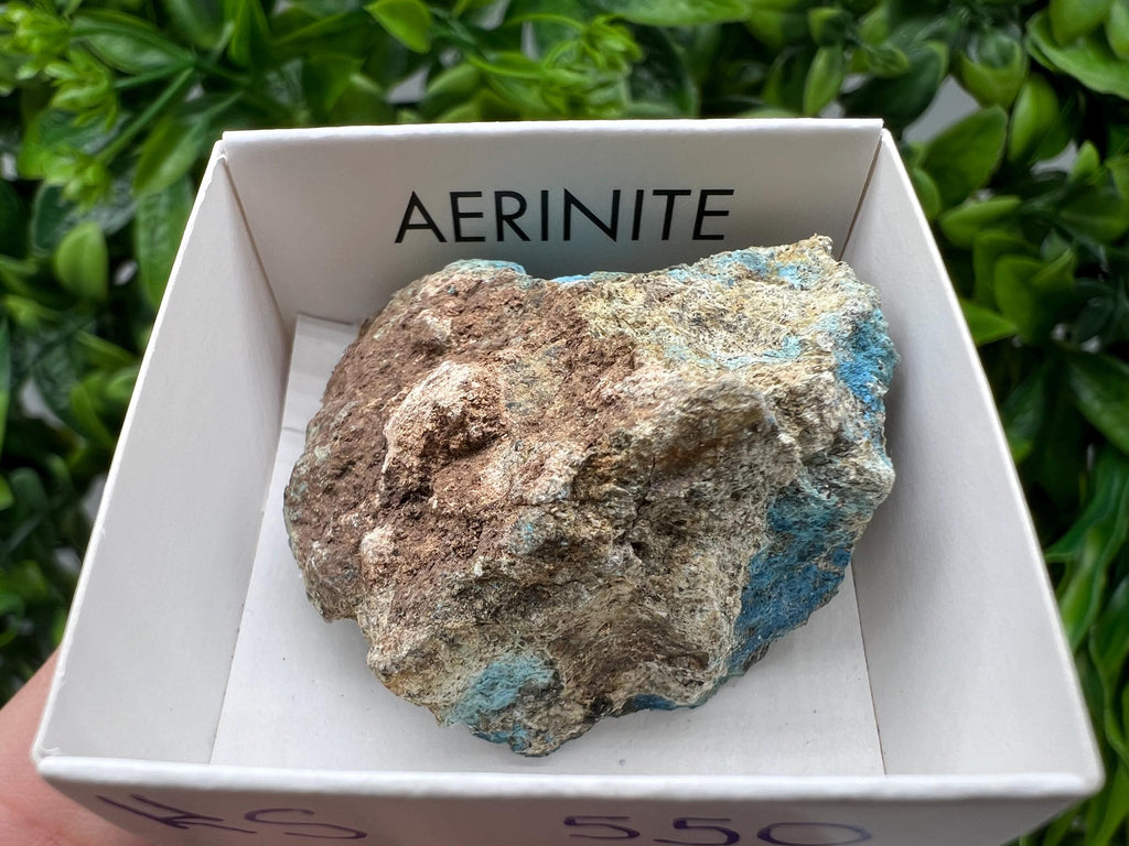 Rare Raw Aerinite Mineral Specimen: Lleida, Spain (3.5/3 CM