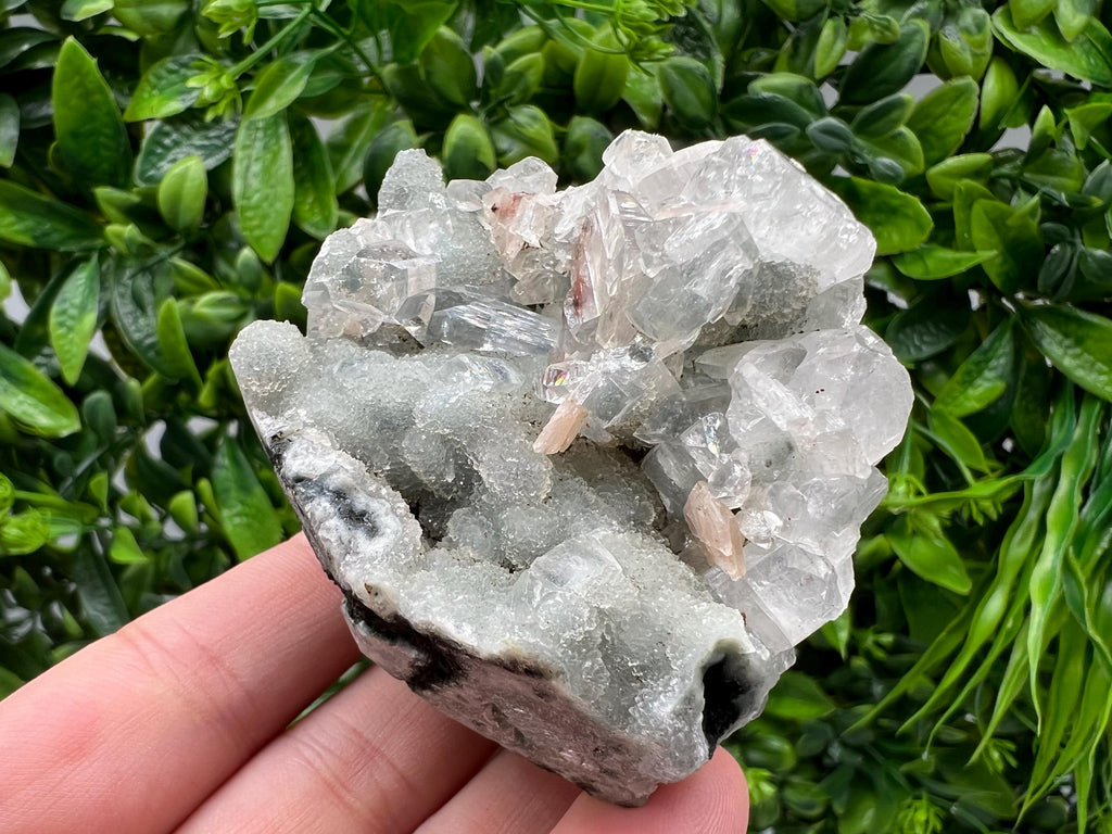 STUNNING Transparent Apophyllite on Chalcedony,natural, collection minerals specimen,India Minerals,Crystal, Stone Mineral Specimens India