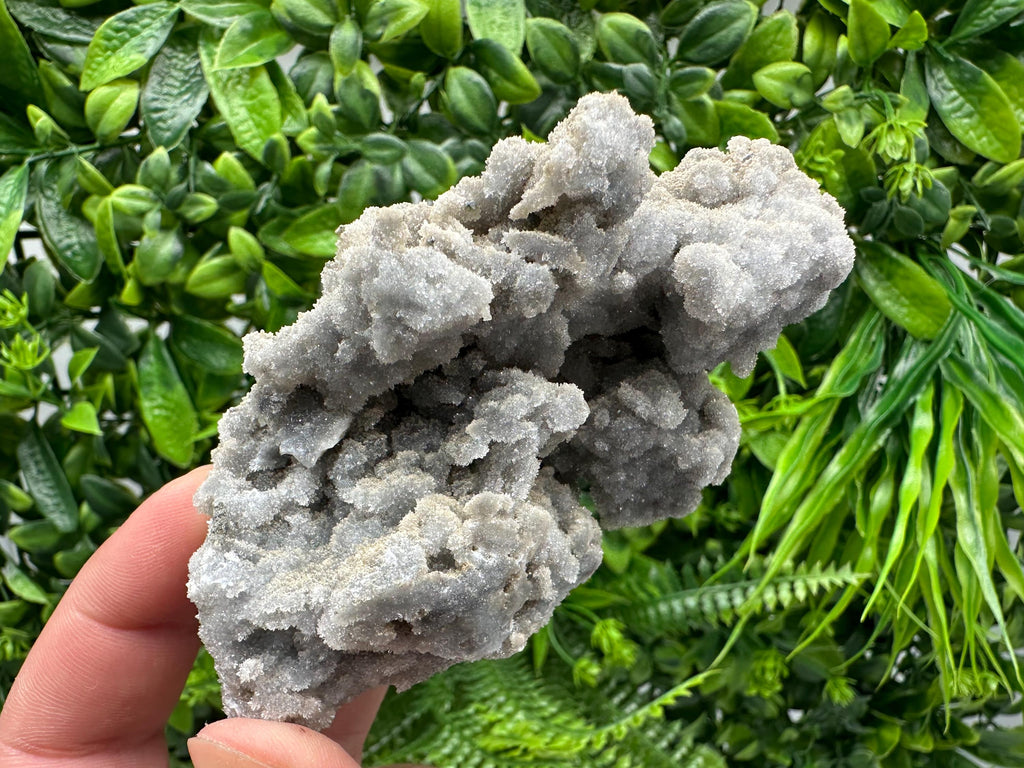 Natural Chalcedony Specimen: India Crystal Stone, Home Decor