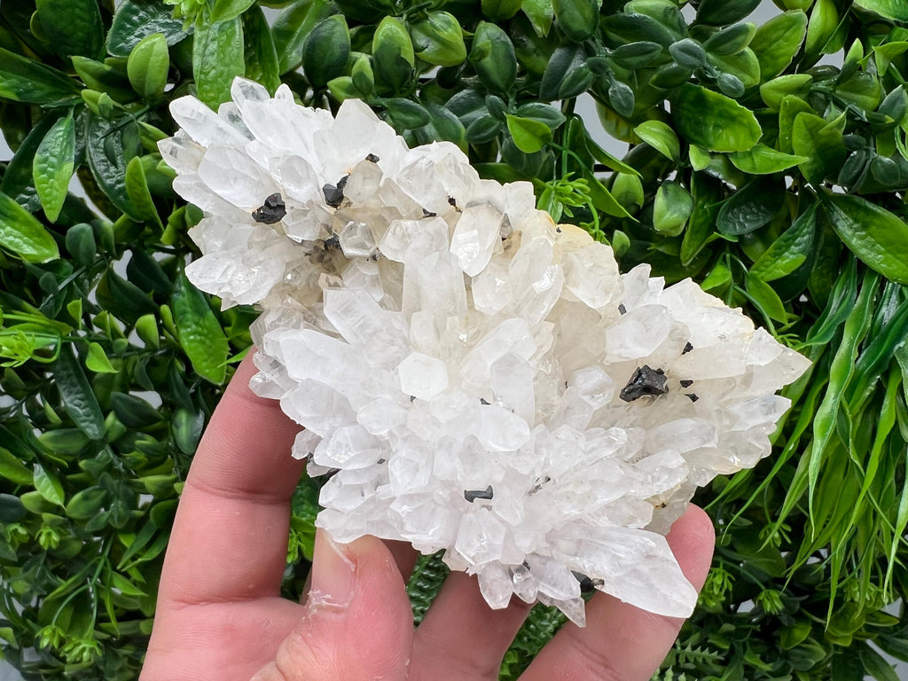 Stunning Quartz covered whit iron oxide limonite natural minerals souvenir crystal home decor stone collection minerals 9 th September mine