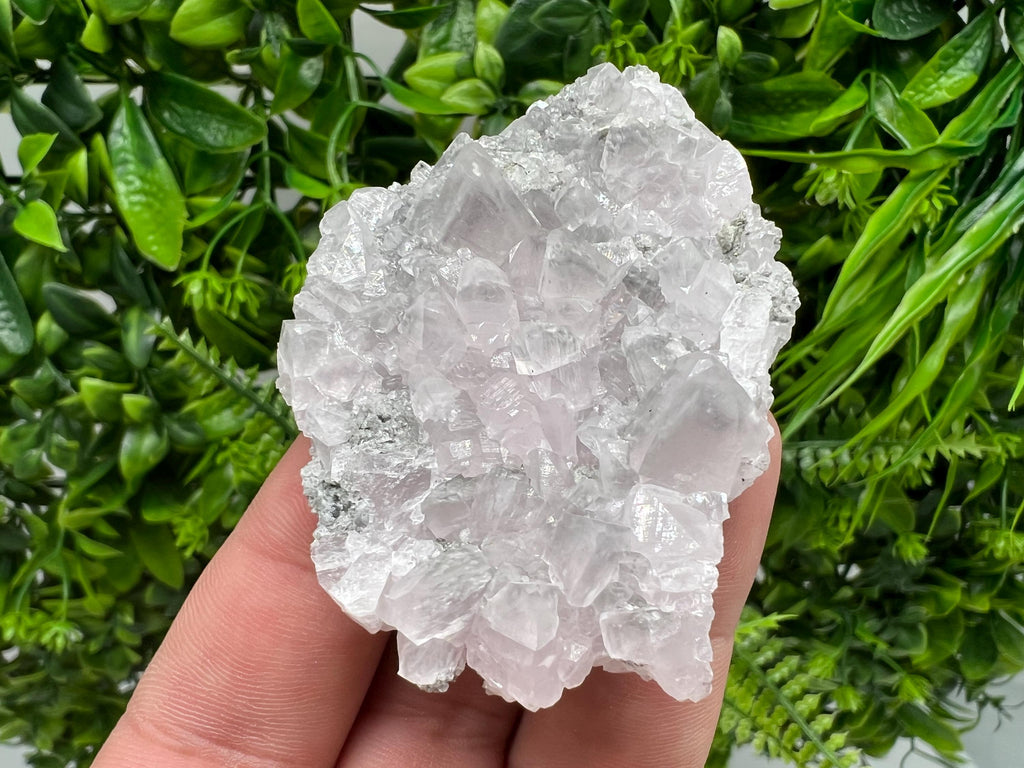 UV Reactive Mangano Calcite Crystal: Androvo Mine, Bulgaria