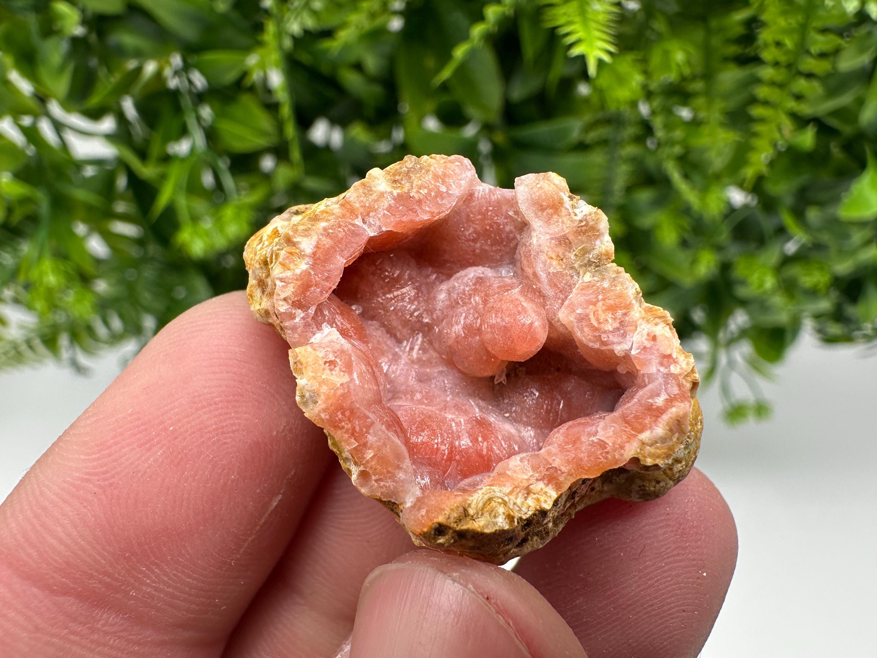 Moroccan Red Chalcedony Crystal, Mineral Specimen