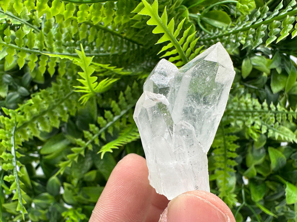 Transparent Quartz Crystal Cluster, Djurcovo Mine, Bulgaria, Rare Mineral Specimen