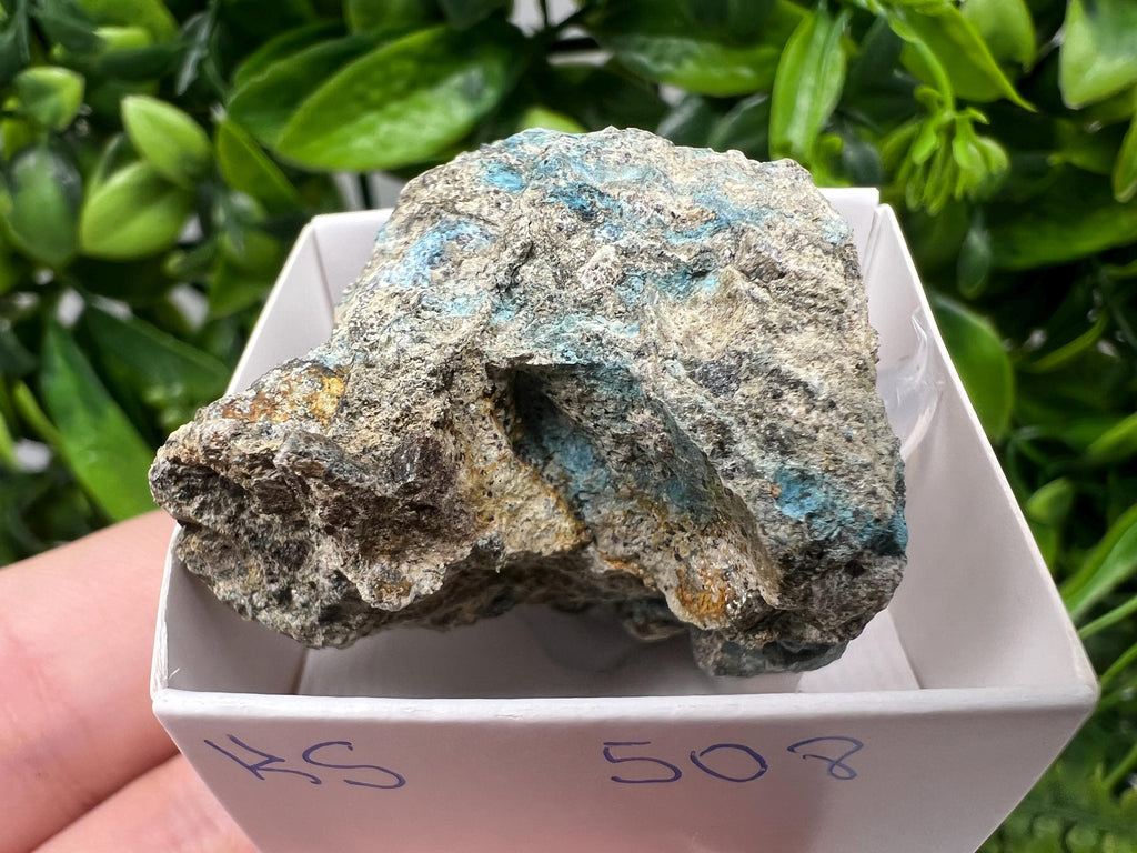 Rare Raw Aerinite Mineral Specimen: Collection Crystal from Lleida, Spain (4/4 cm