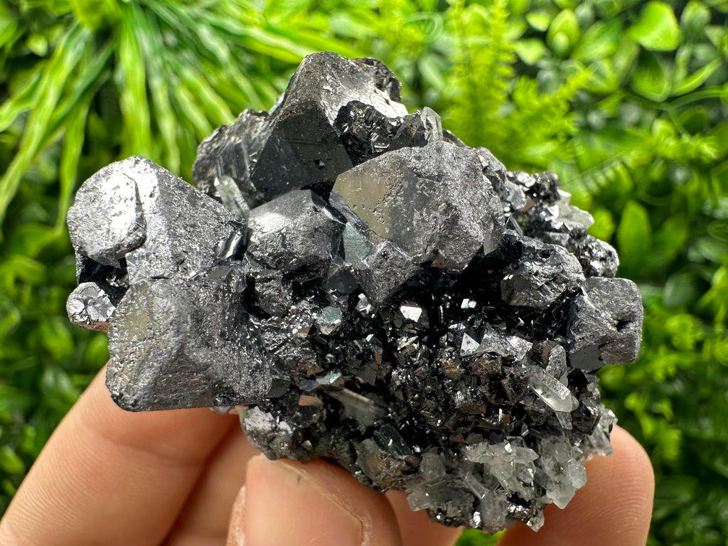 Shiny Galena Sphalerite Mineral Specimen: Borieva Mine, Bulgaria