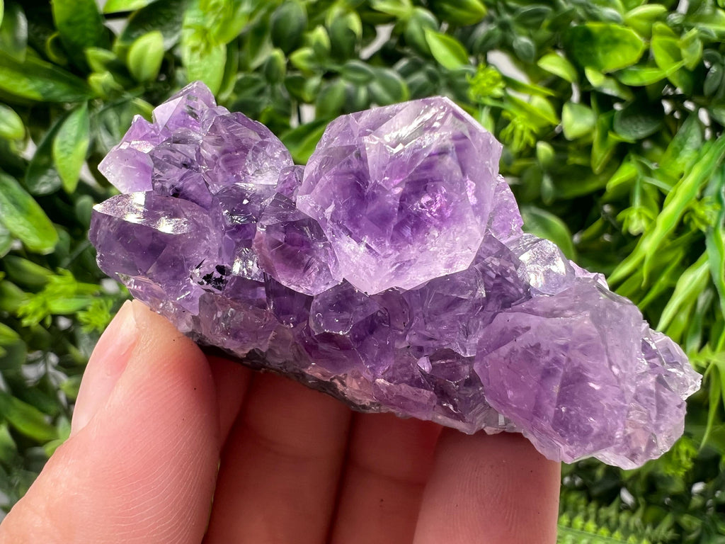Uruguay Amethyst Crystal: Purple Quartz Home Decor - 57 Grams