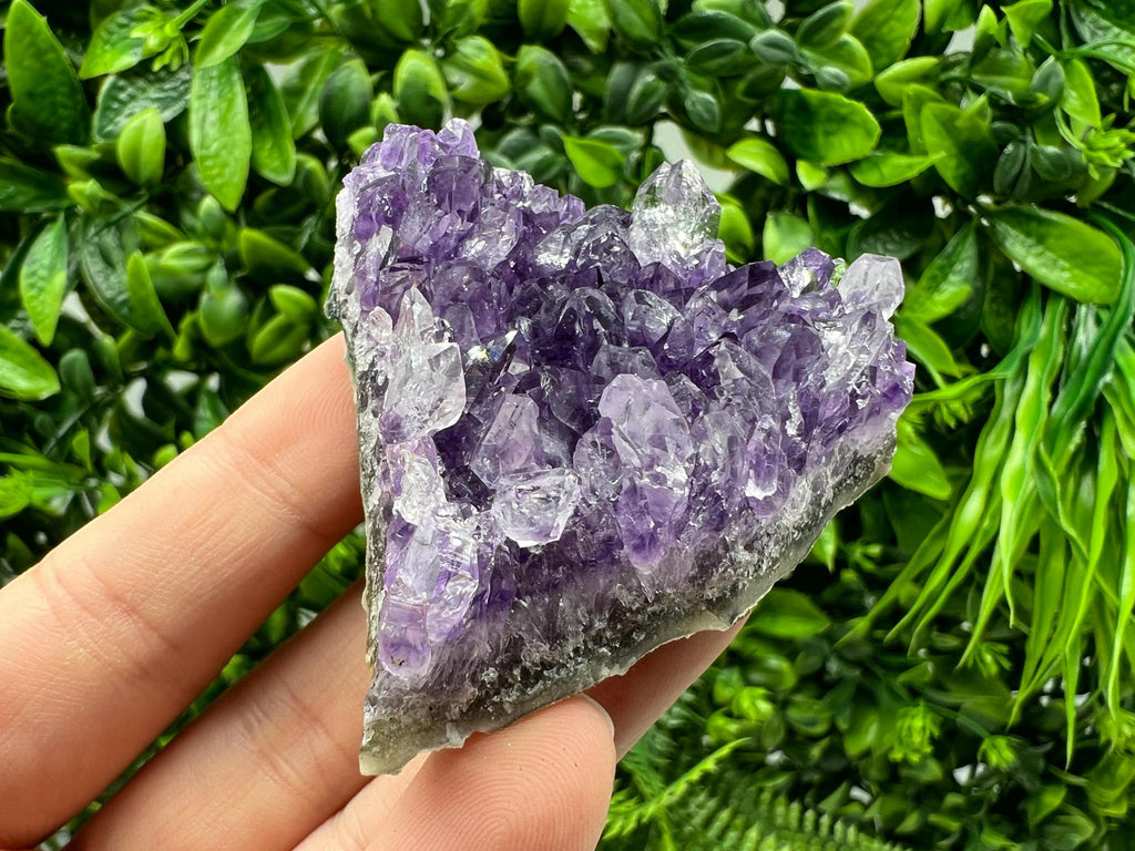 Purple Amethyst Crystal from Uruguay: Home Decor, Energy Stone