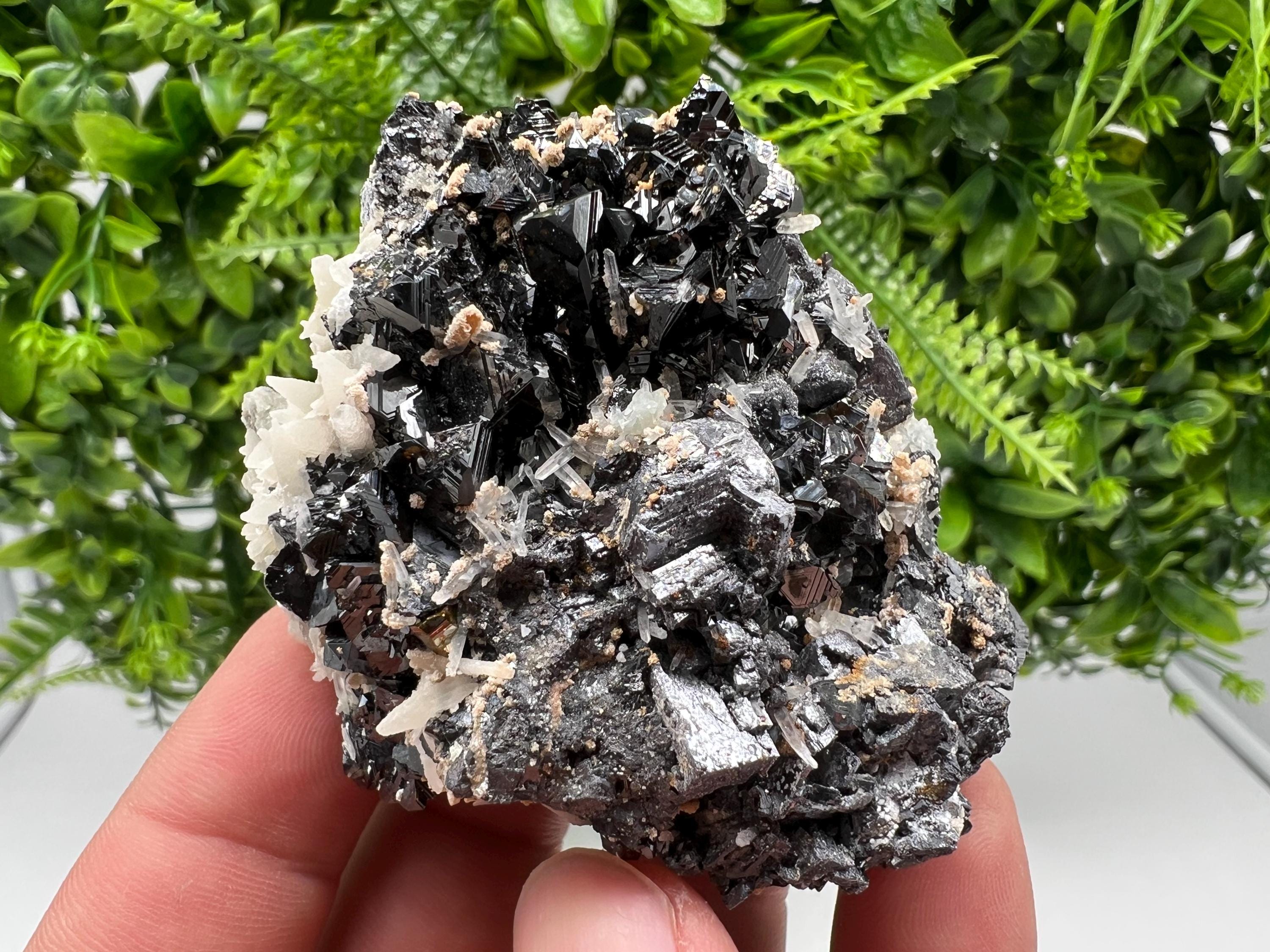 Wonderful Rainbow Pyrite,Sphalerite on Quartz from 9 th September mine,Madan,Bulgaria natural,collectibles mineral specimen,home decor stone