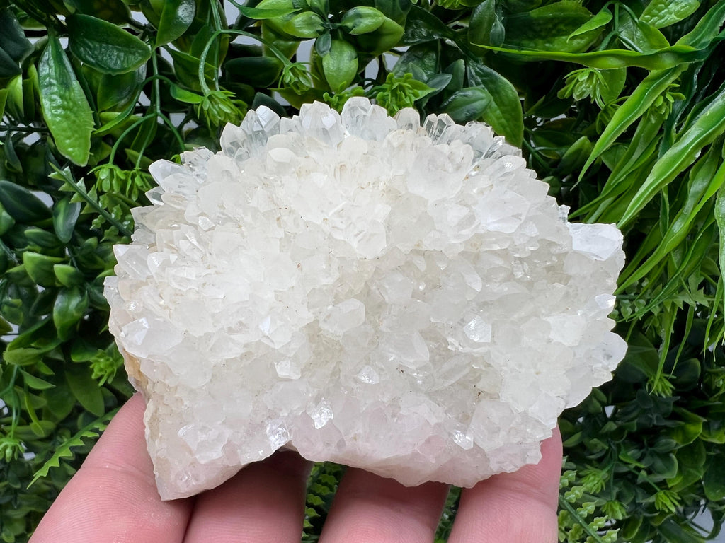 Limonite Quartz Cluster with Inclusions, Rare Crystal Mineral Gift