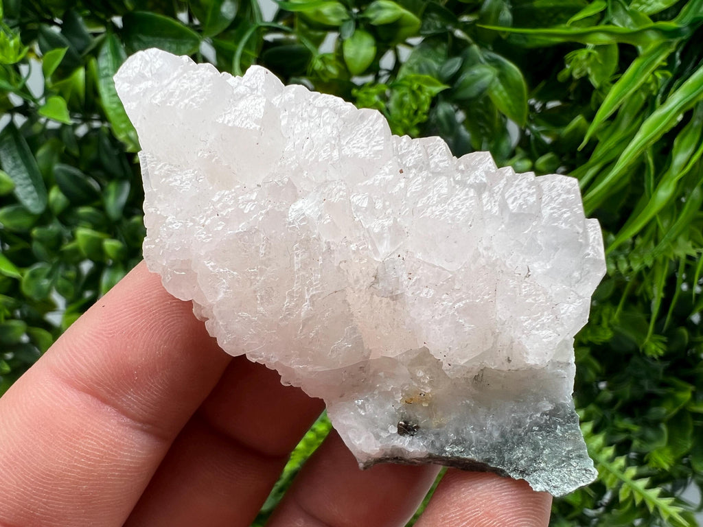 Rare UV Calcite Cluster, Djurcovo Mine, Bulgaria, Mineral Specimen