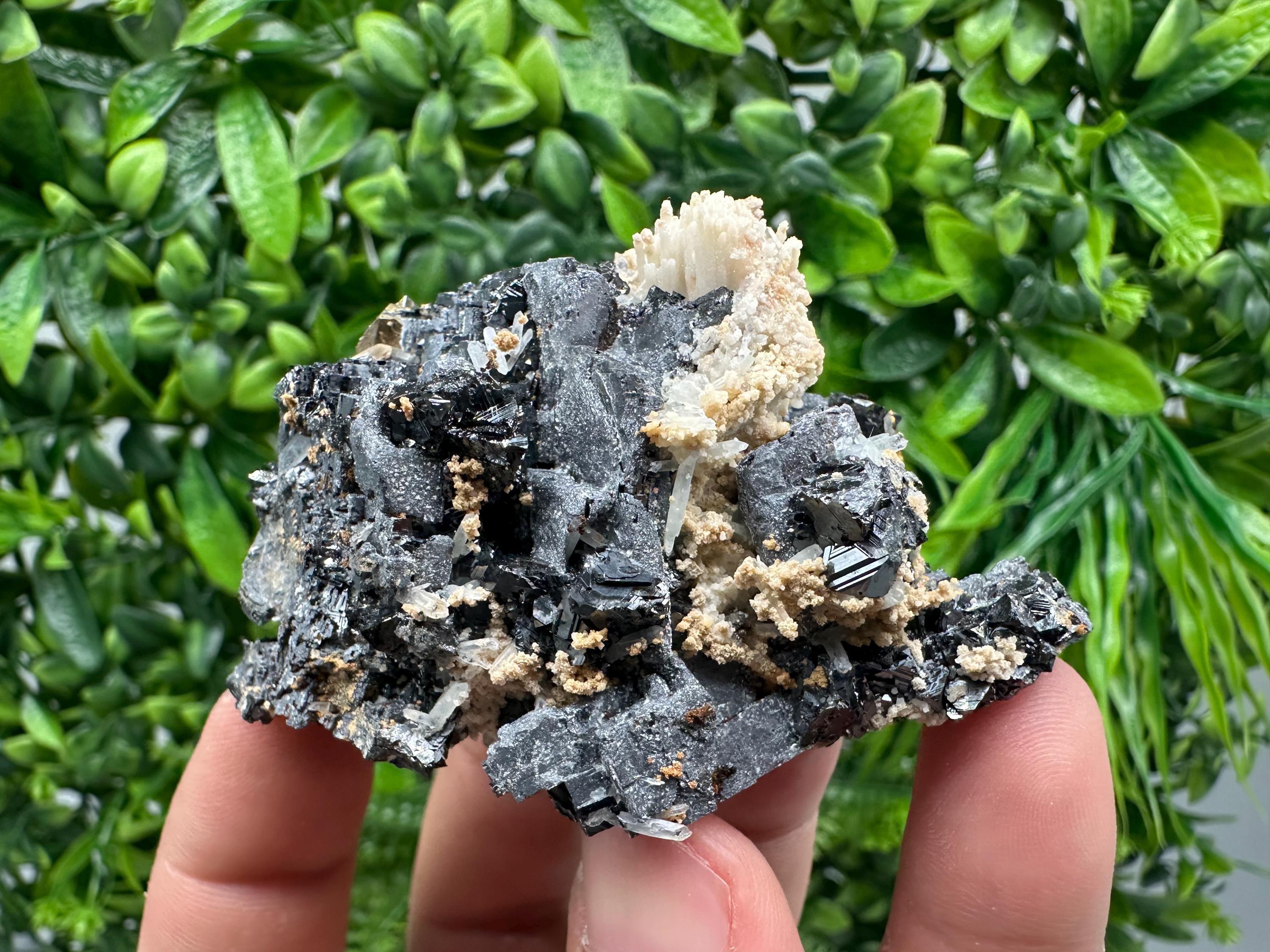 Skeletal Galena Mineral Specimen: Madan Bulgaria Collectible Stone
