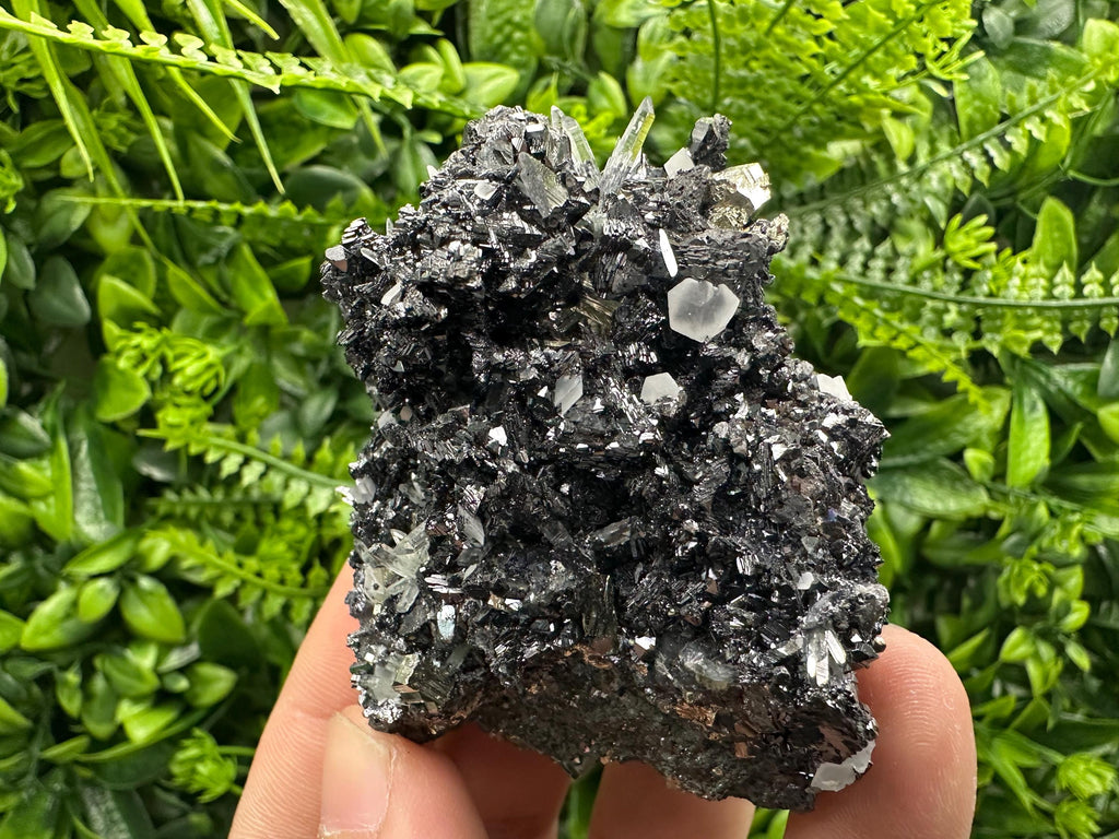Sphalerite Pyrite Quartz Calcite Crystal Specimen, Borieva Mine, Bulgaria