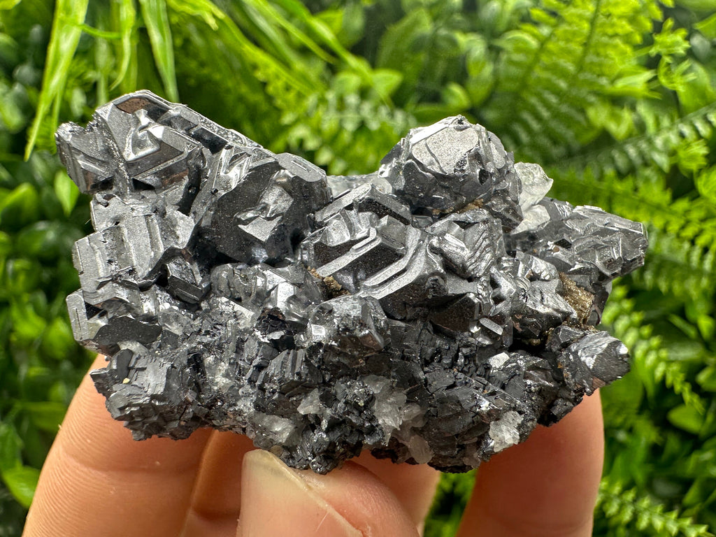 Galena Spinel Quartz Crystal: Natural Mineral Home Decor