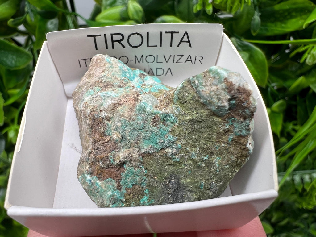 Rare Raw Tirolite Mineral Specimen: Granada, Spain (4/3.5 cm)
