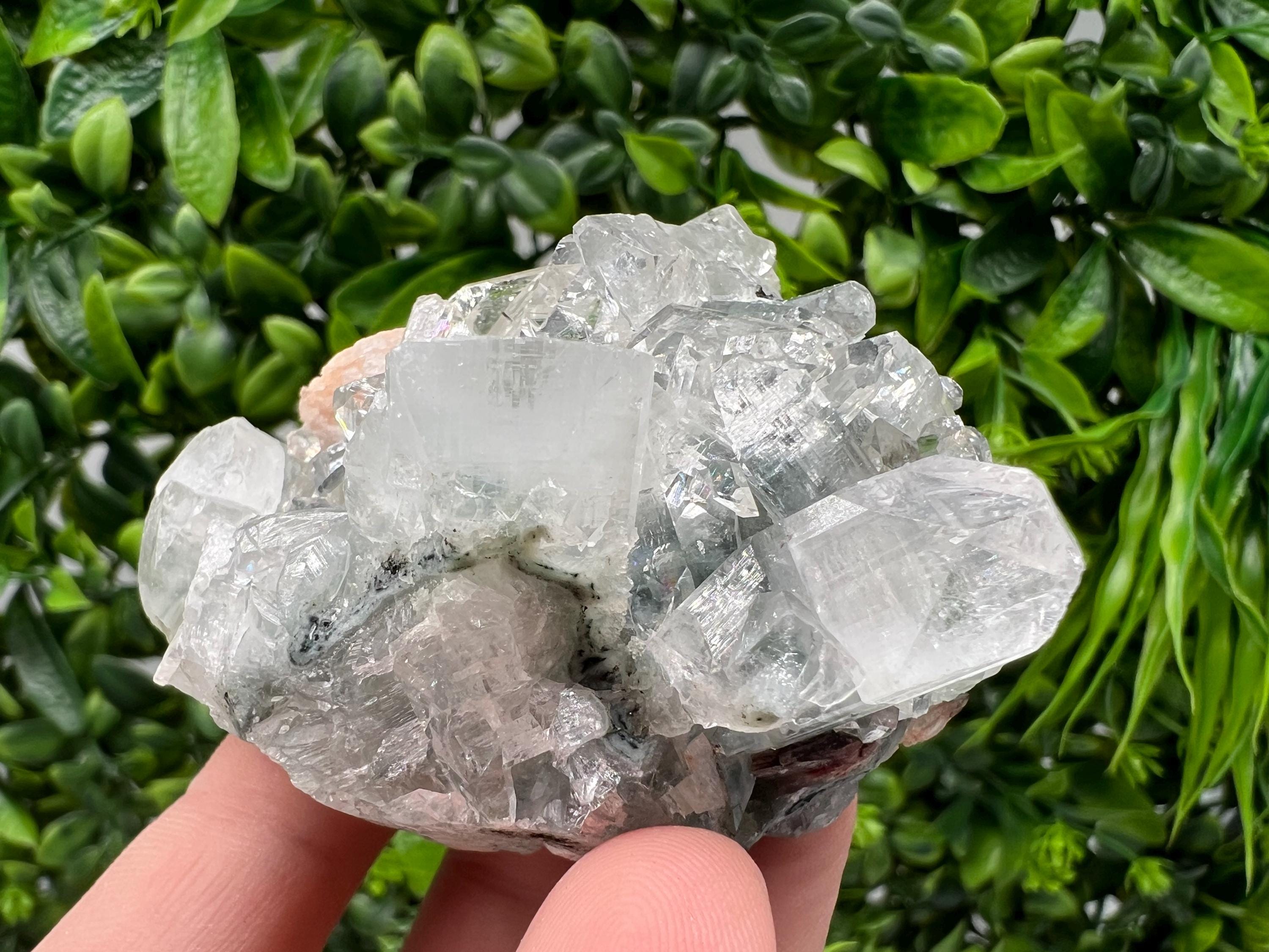 STUNNING Apophyllite,Stilbite,on CHALCEDONY,natural,collection minerals specimen,India ,Mineral,Crystal,Stone Mineral Specimen India Crystal