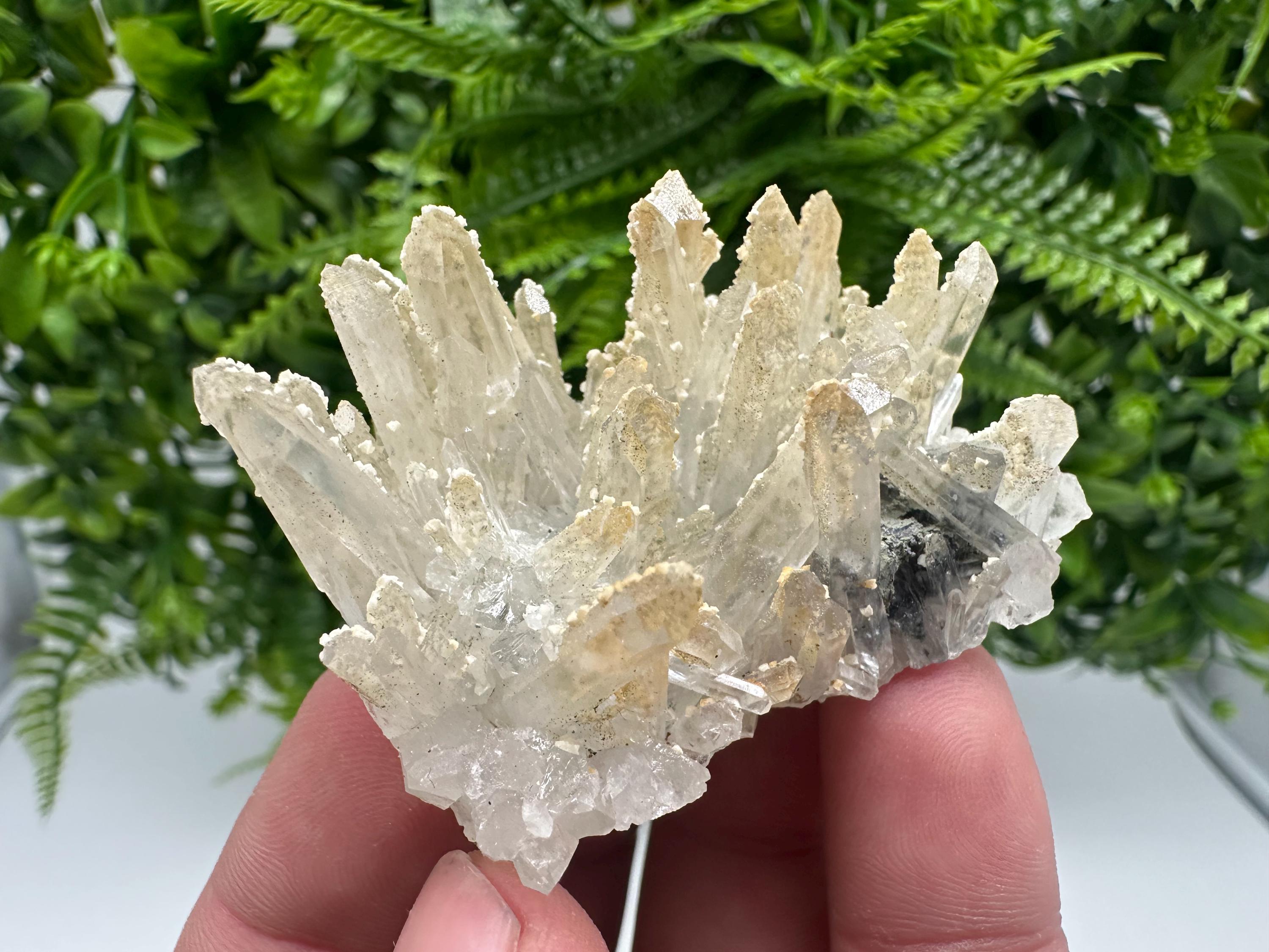 Quartz with Calcite Mineral Specimen, Krushev dol Mine, Bulgaria